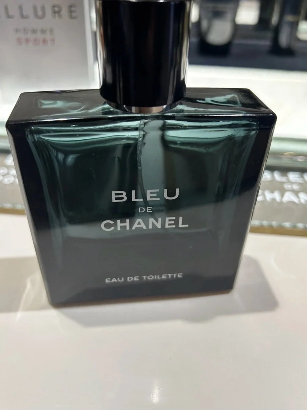 CHANEL Bleu - Dark Blue & Black men treatment for travel ( holiday gift )